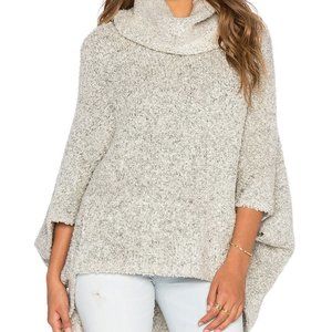 Bishop + Young Aubree Cowl Neck Poncho Women's Size Medium/Large